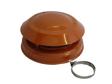 Junior Cowl Stainless Terracotta Strap Fix