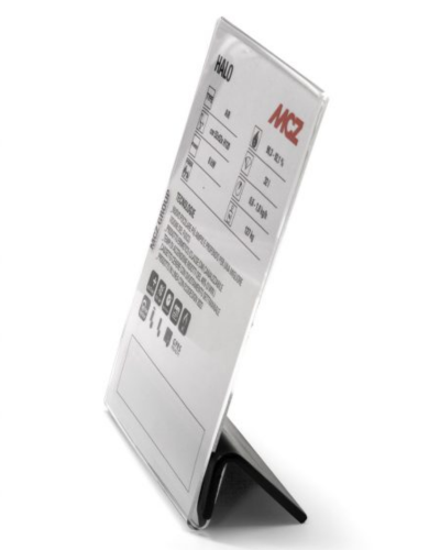 Product data sheet A4 stand