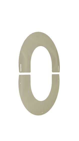 100mm Internal Diameter ICID Plus Two Piece Trim Collar 35-45 Degrees