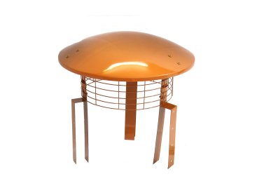 Rain Guard Terracotta With Bird Guard (Suitable for Gas, Oil and Seasoned Wood)