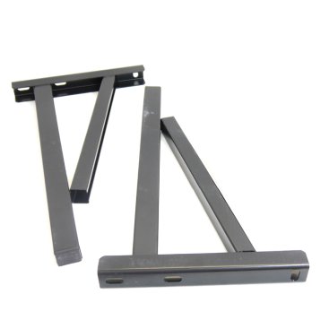 ICID Plus Pair Of Cantilever Supports Up To 570mm - Matt Black