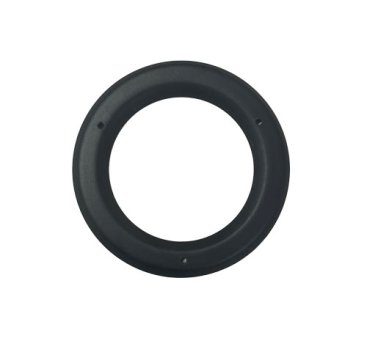 Specvit Matt Black Trim Ring 125mm