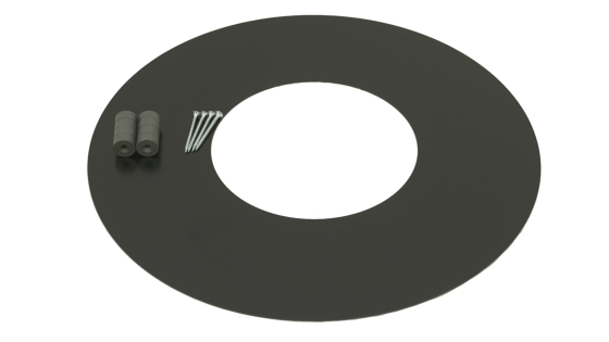 125mm Internal Diameter ICID Plus Magnetic Cover Ring - Black 125mm Internal Diameter ICID Plus Magnetic Cover Ring - Black