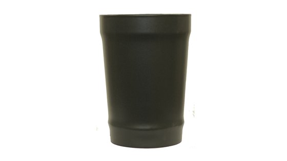 Matt Black Vitreous Enamel 200mm Diameter Tapered Increaser To 225mm Diameter Vitreous Enamel Matt Black Vitreous Enamel 200mm Diameter Tapered Increaser To 225mm Diameter Vitreous Enamel