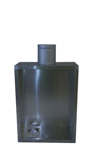 Freestanding Gas Flue Box with IL Spigot (0404805)