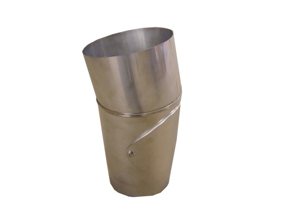 180mm Prima Smooth 15 Degree Bend With Door 180mm Prima Smooth 15 Degree Bend With Door