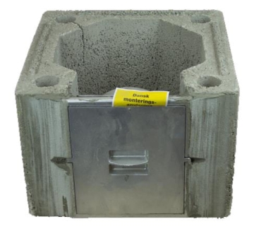 DM36 ACCESS CASING 250MM HIGH & SOOT DOOR 130713