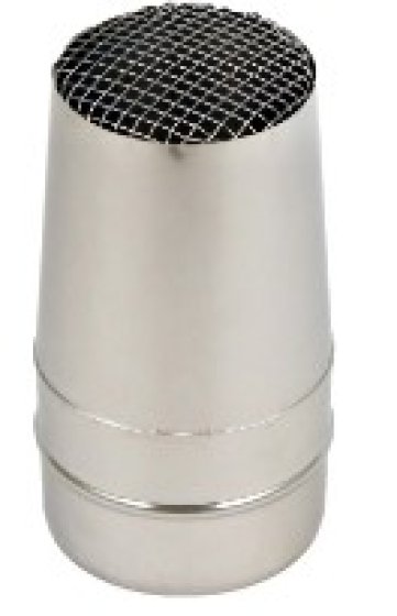 80mm Schiedel ME Top Stub With Mesh