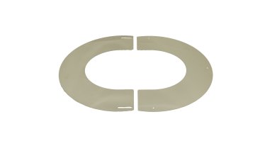 125mm Internal Diameter ICID Plus Trim Collar - Two Piece - 35-45 Degree