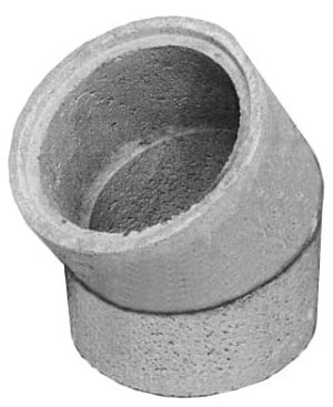 150MM ISOKERN REBATED 90 DEG TEE