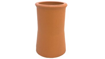 200MM Internal Diameter - 300MM High - Roll Top Tapered - Terracotta