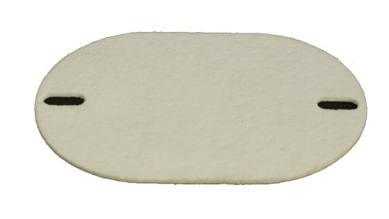 Vitreous Enamel Matt Black MK3 Gasket 190mm x 130mm Oval Vitreous Enamel Matt Black MK3 Gasket 190mm x 130mm Oval