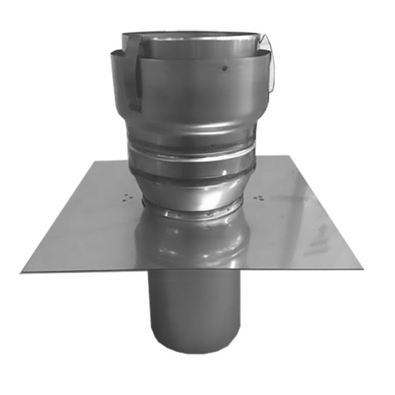 180mm Increasing Register Plate Adaptor To Flex For Multi Fuel Flexible Liner