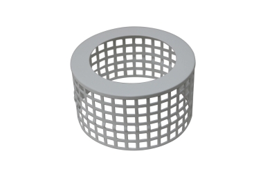 80mm Centrotherm Air Inlet (White)