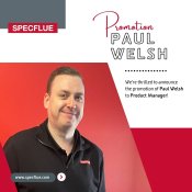 Celebrating Paul Welsh's Promotion to Product Manager at Specflue! Celebrating Paul Welsh's Promotion to Product Manager at Specflue!
