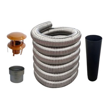 155mm 10 metre 316 Flex Pack with Prima Adaptor