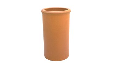 200MM Internal Diameter - 300MM High - Beaded Round Parallel - Terracotta