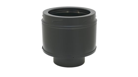 100mm To 125mm ICID Plus Increasing Adaptor With Case - Matt Black 100mm To 125mm ICID Plus Increasing Adaptor With Case - Matt Black