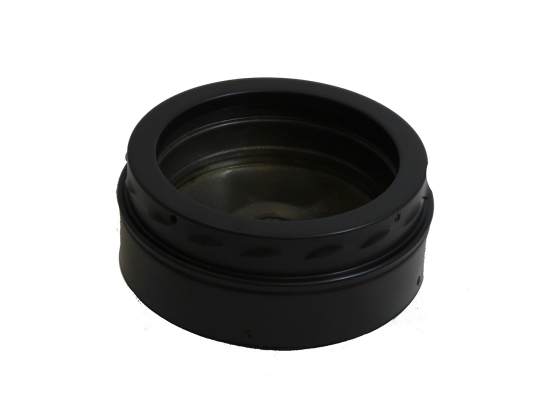 130mm Internal Diameter Nova Condensate Collector - Matt Black 130mm Internal Diameter Nova Condensate Collector - Matt Black