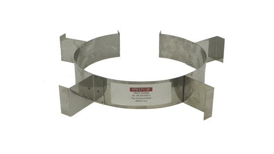125mm Internal Diameter ICID Flue Enclosure Band (Bolts sold separately) 125mm Internal Diameter ICID Flue Enclosure Band (Bolts sold separately)