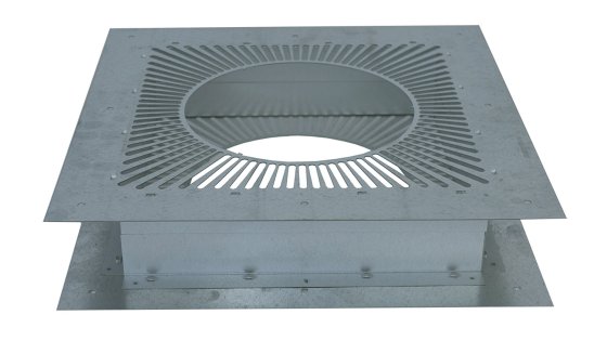 200mm Internal Diameter Nova Ventilated Fire Stop (solid fuel) 200mm Internal Diameter Nova Ventilated Fire Stop (solid fuel)
