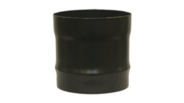 Matt Black Vitreous Enamel 150mm Diameter 150mm Pipe