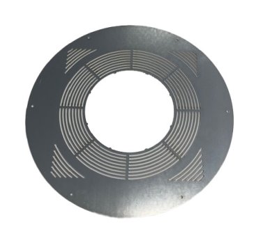 180mm Schiedel MF Ventilated Firestop Plate (510mm DN)