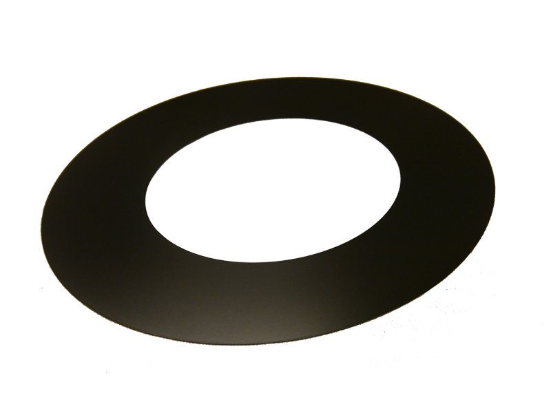 0mm Internal Diameter Icid Plus One Piece 135 Degree Trim Collar Black Specflue