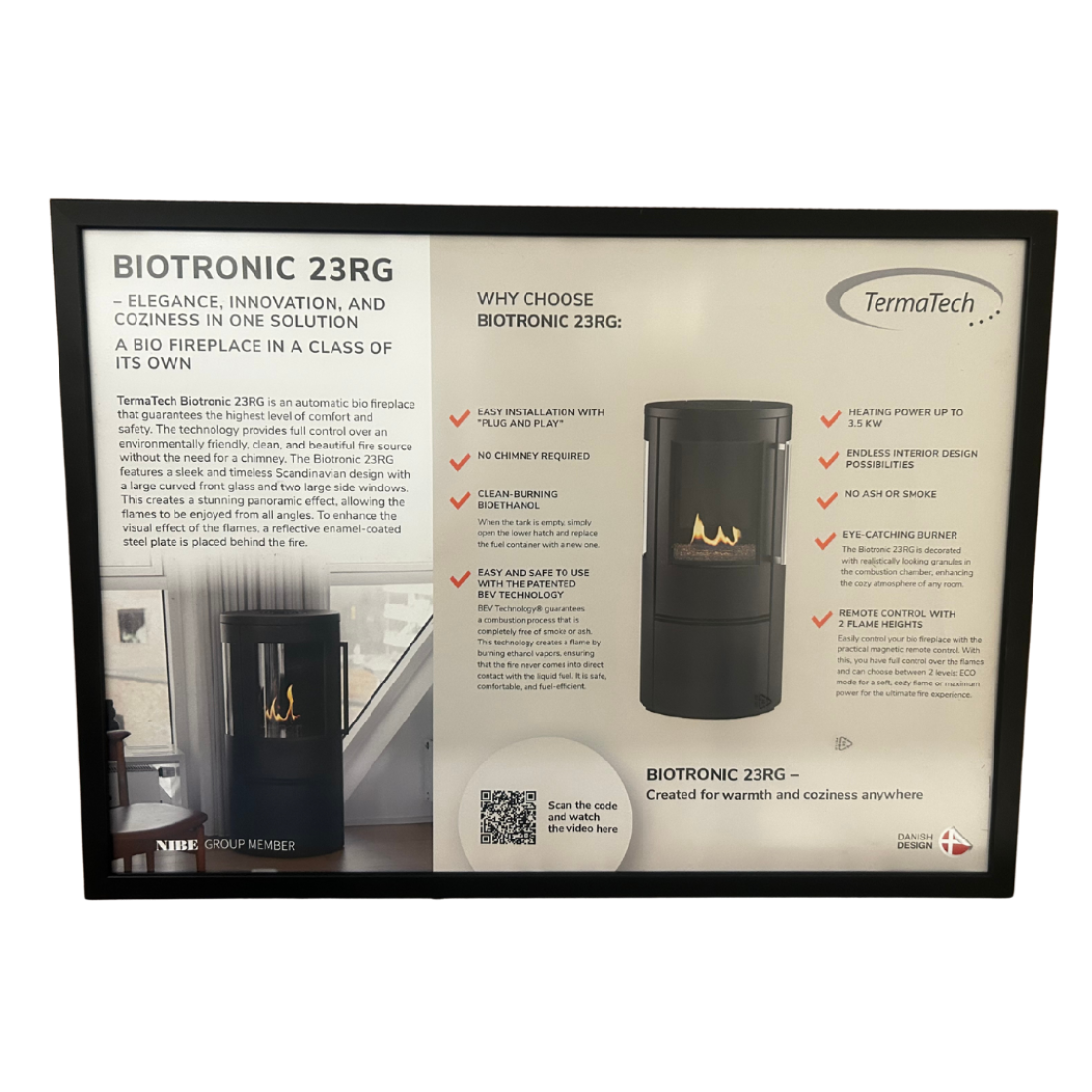 A4 BIOTRONIC POSTER & FRAME