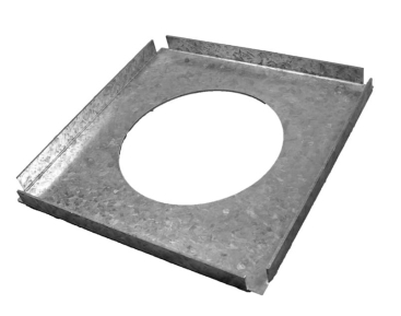 170/175/200MM SUPPORT PLATE 300MM SQ 3MM THICK - 128549