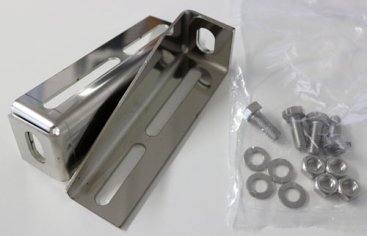 50-100mm Nova Wall Band Extension Brackets - Stainless Steel