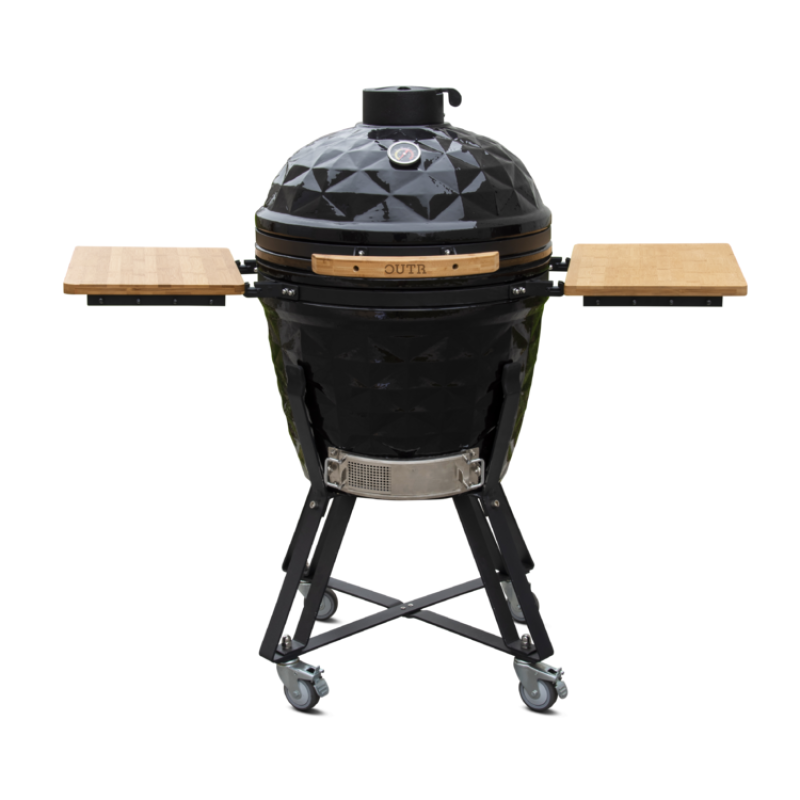 OUTR Kamado Grill Large Diamond 56 (Black) Specflue