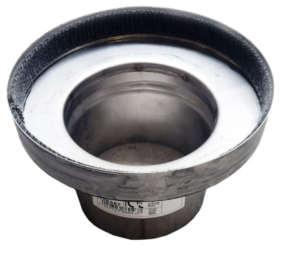 200MM ID ISOKERN LINER ST/ST ADAPTOR